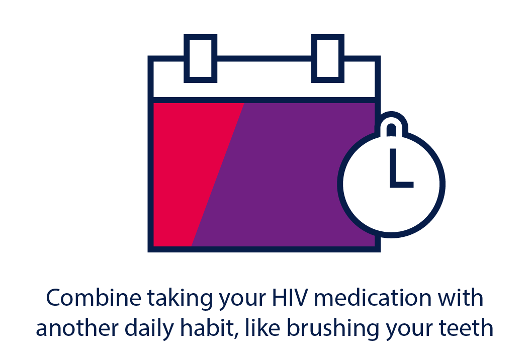 Combine taking medication with other habits